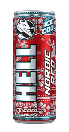 HELL Energy Drink Ice Cool Nordic Red 0,25l