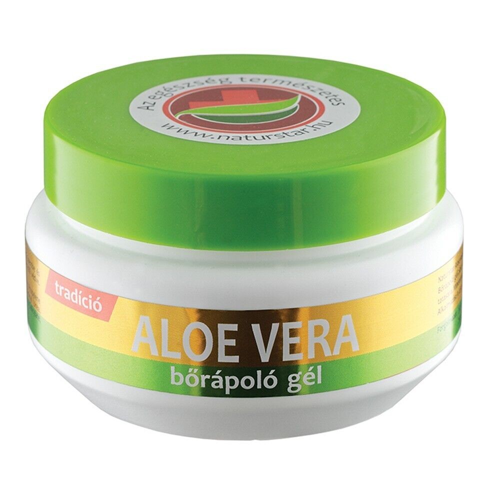 Naturstar Aloe Vera gél 250 ml, Feuchtigkeitspflegegel für empfindliche Haut