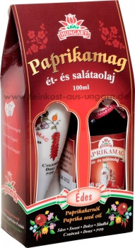 Paprika-Öl 1x 100ml MILD + 1 x Keramikgefäss Chili-Trade Original aus Ungarn