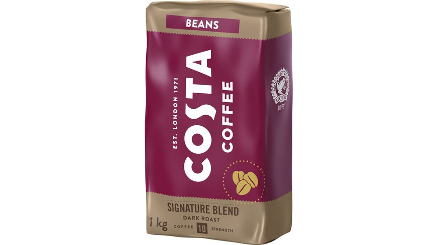 Costa Coffee Signature Blend Dark Roast Ganze Bohne 1kg